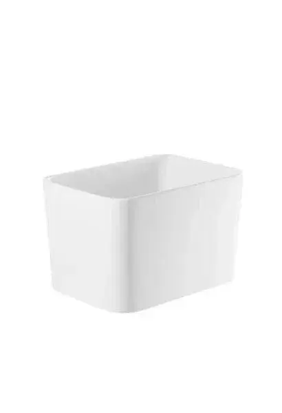 Fregadero de Cerámica Blanco Rectangular Tribo Unisan 42x60 cm