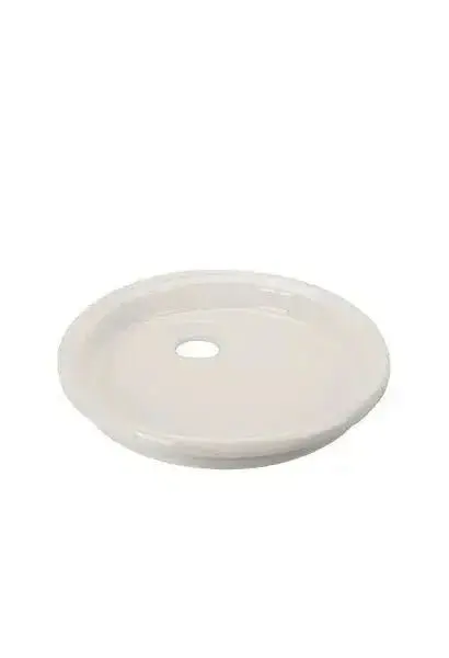 Fregadero Plano Unisan 44x44cm Cerámica Blanco Encastrable