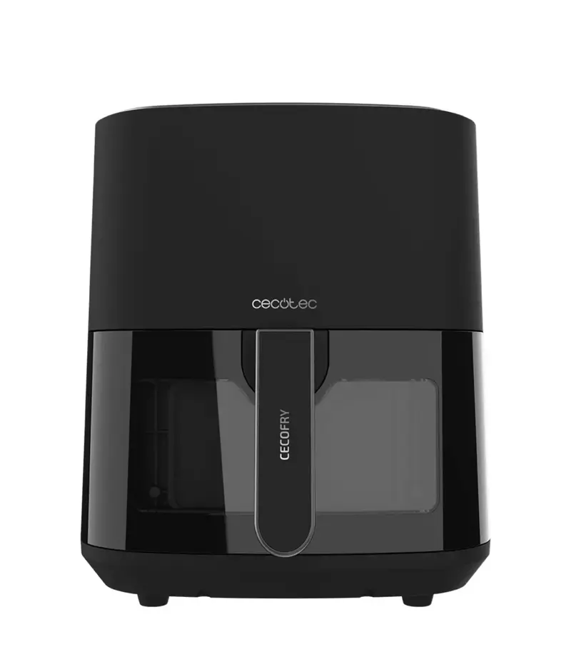 Freidora de Aire 5.5L con Ventana y Tecnología PerfectCook para Cocción Saludable de Cecotec
