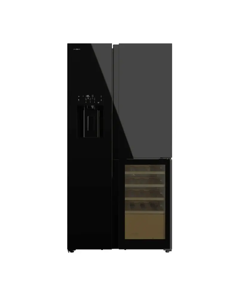 Frigorífico 3 Puertas con Vinoteca, Icemaker y Tecnología Avanzada de Conservación de Cecotec
