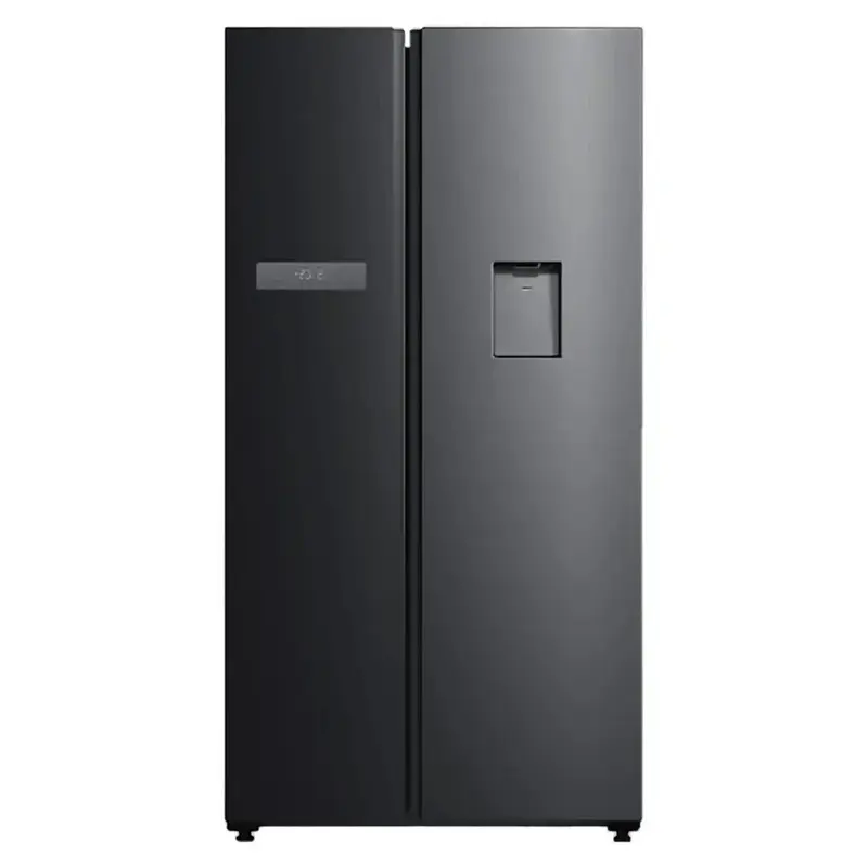 Frigorífico Americano 592L Dark E con No Frost y Dispensador de Agua de Cecotec