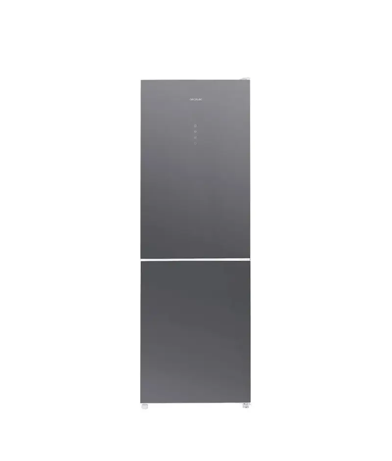 Frigorífico Combi 322L Gris con No Frost, Inverter y Ahorro Energético de Cecotec