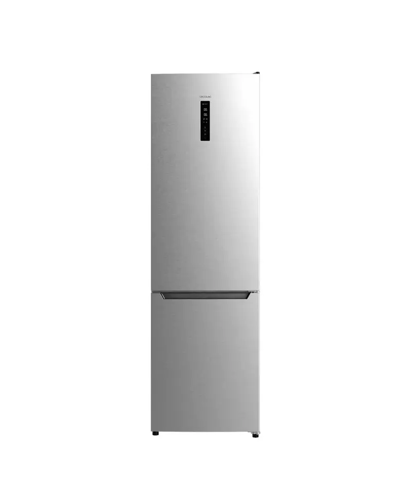 Frigorífico Combi Inox 356L No Frost, Eficiencia Energética E, 200cm Alto de Cecotec