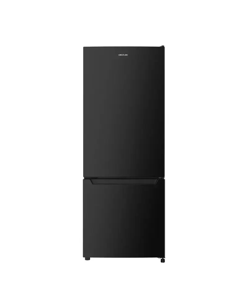 Frigorífico Combi Negro 205L con Fast Cooling y Clase Energética E de Cecotec