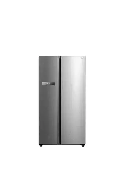 Frigorífico de acero inoxidable con capacidad de 592 litros bolero coolmarket sbs 592 de Cecotec