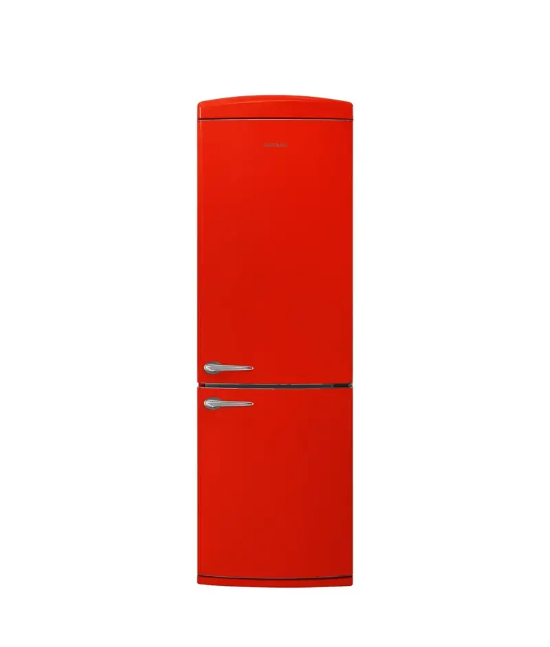 Frigorífico Retro Rojo 294L