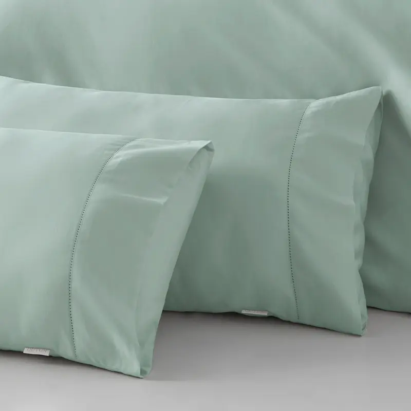 Funda almohada algodón orgánico hielo V