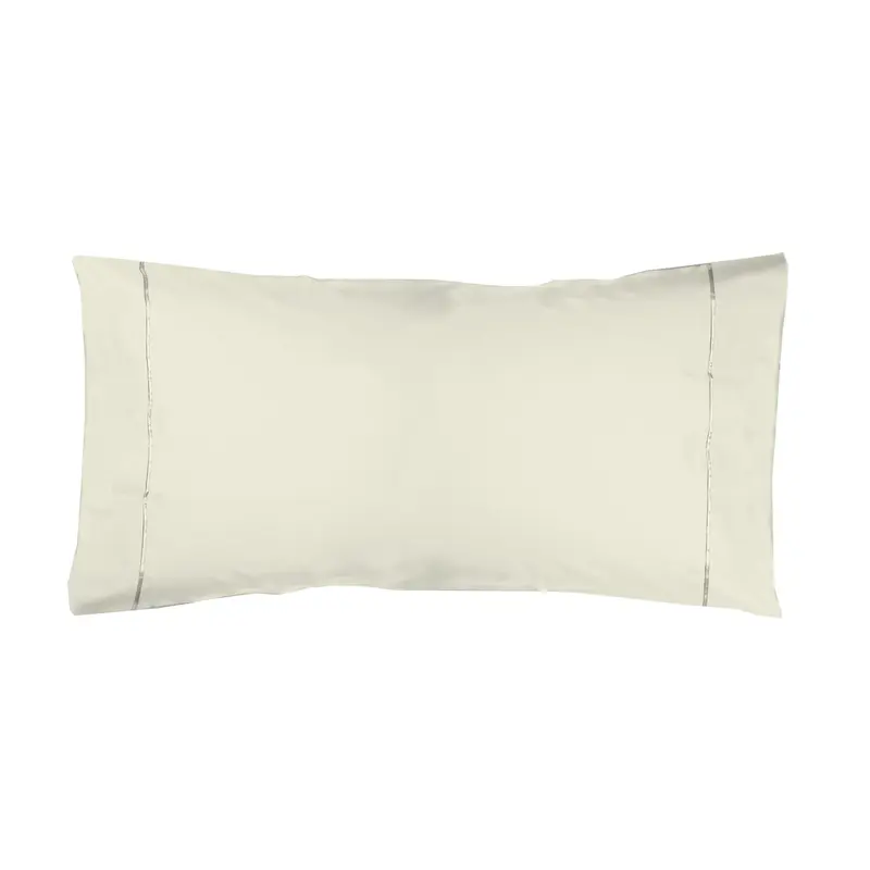 Funda almohada Algodón Percal de 200 hilos Crudo
