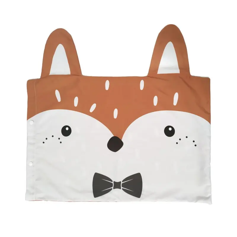 Funda Almohada Infantil con orejas Fox