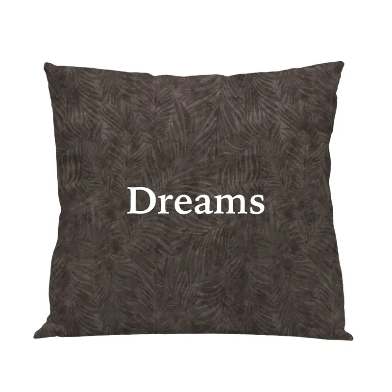 Funda cojín Dream negro