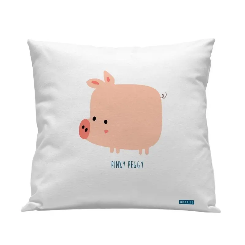 Funda cojín Infantil Cerdita