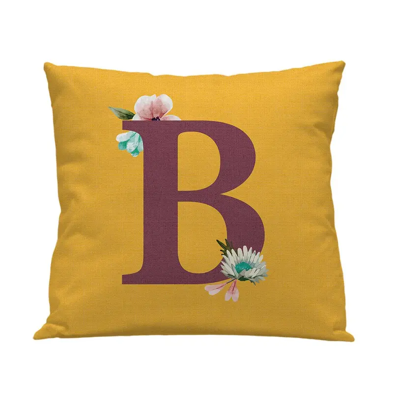 Funda cojín Infantil Letra B