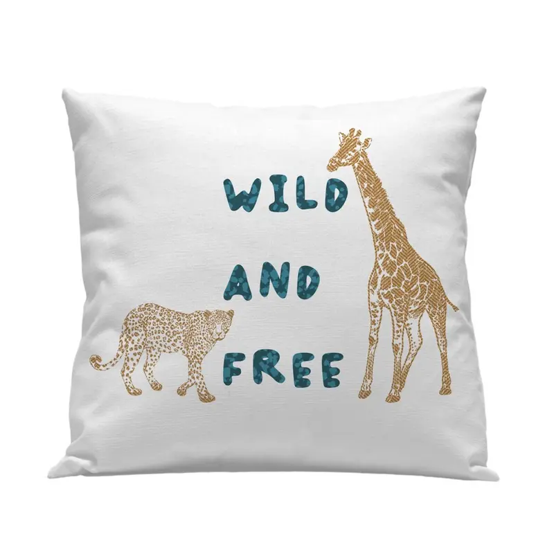 Funda cojín Infantil Wild and Free