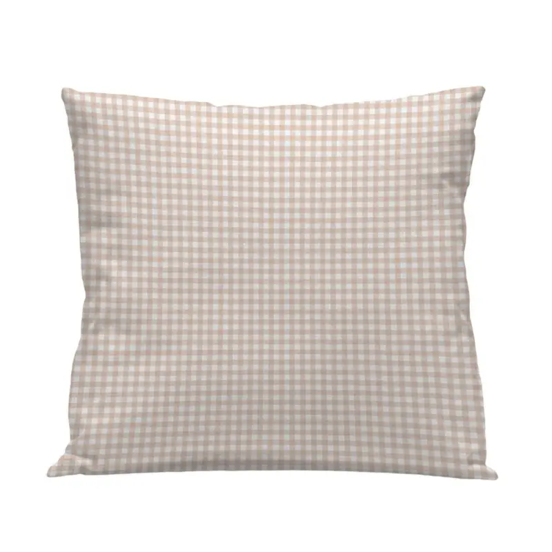 Funda cojín Vichy Beige