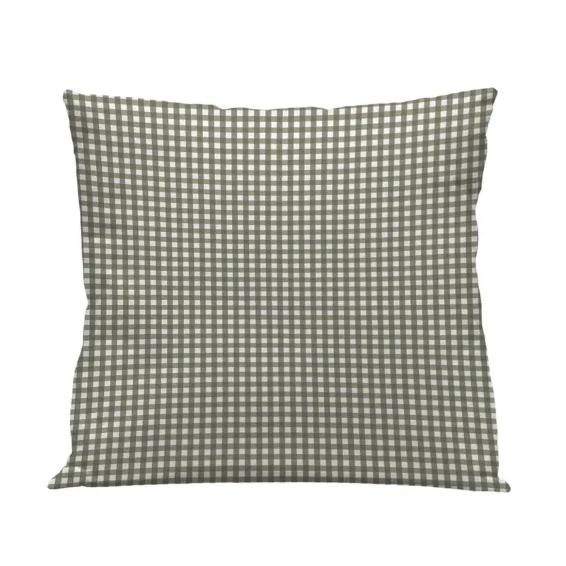 Funda cojín Vichy Verde