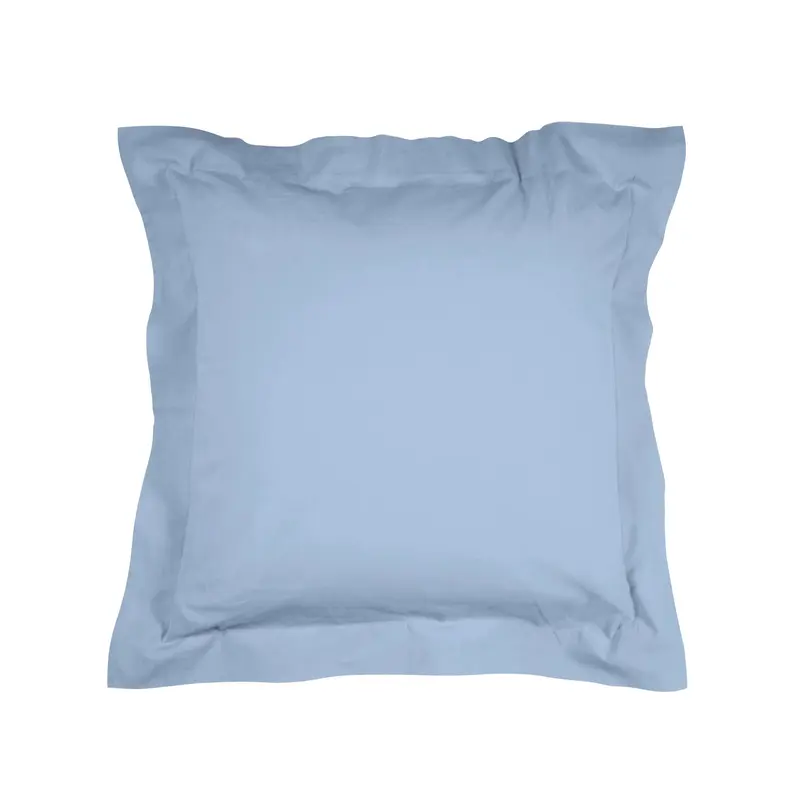 Funda cuadrante Algodón Percal de 200 hilos Azul Grisáceo