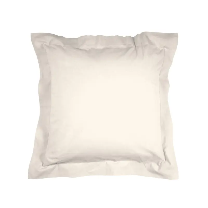 Funda cuadrante Algodón Percal de 200 hilos Beige