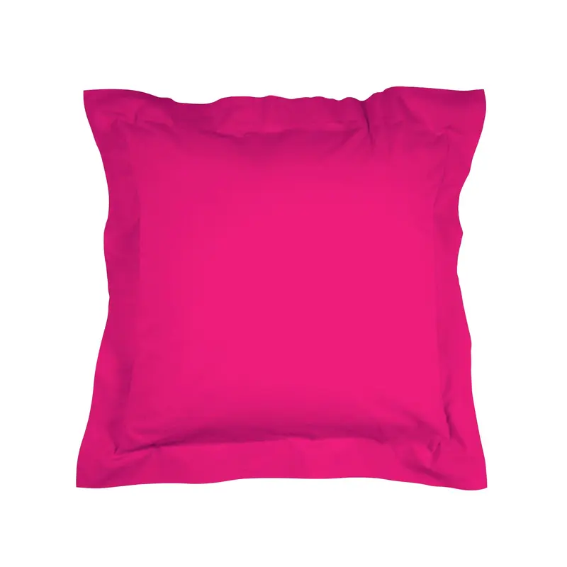Funda cuadrante Algodón Percal de 200 hilos Fucsia