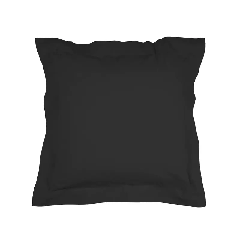 Funda cuadrante Algodón Percal de 200 hilos Negro