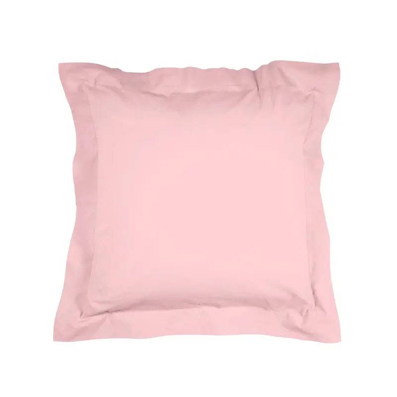 Funda cuadrante Algodón Percal de 200 hilos Rosa Palo