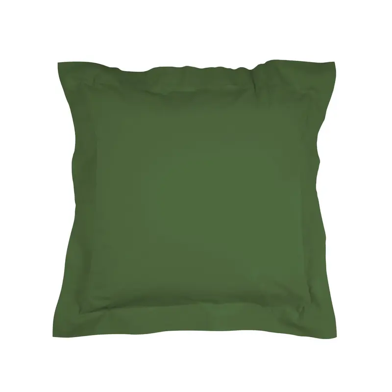 Funda cuadrante Algodón Percal de 200 hilos Verde Greenery