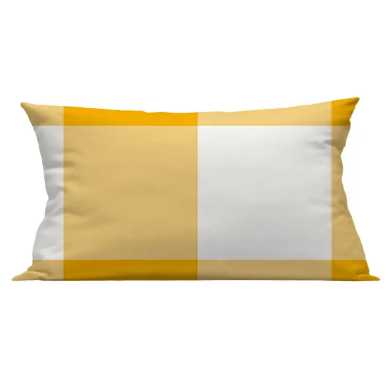 Funda cuadrante Cuadro Scandi XL Amarillo