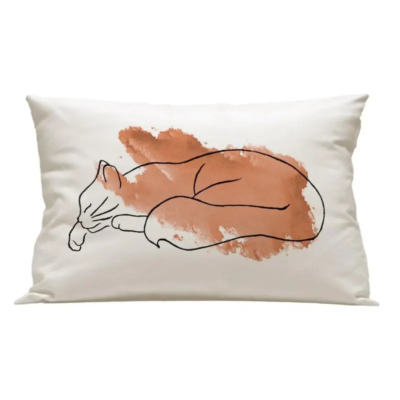 Funda cuadrante Gato Naranja