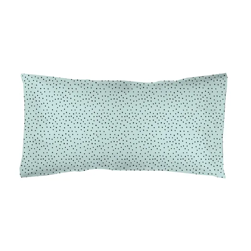 Funda cuadrante Mini Topos Turquesa