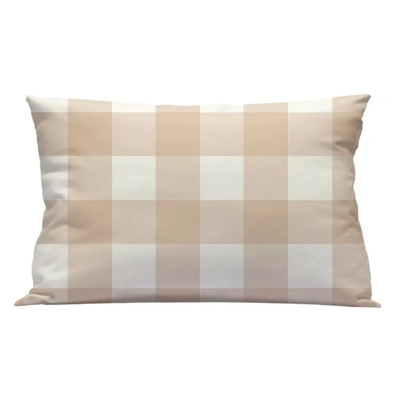 Funda cuadrante vichy L Beige