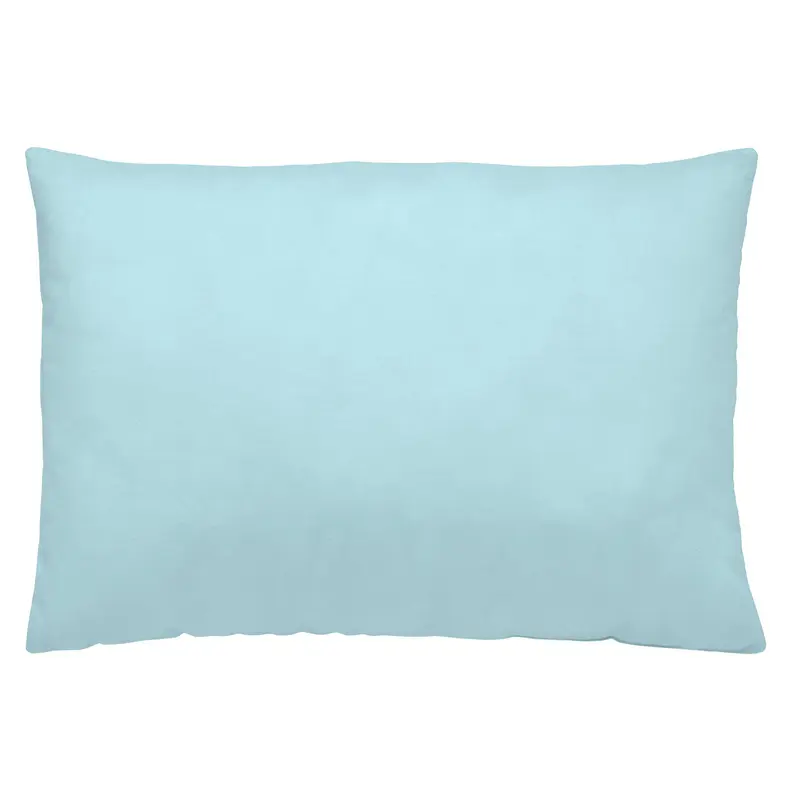 FUNDA DE ALMOHADA 100% ALGODÓN AZUL MAR