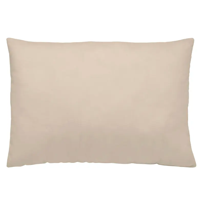 FUNDA DE ALMOHADA 100% ALGODÓN BEIG FTR6