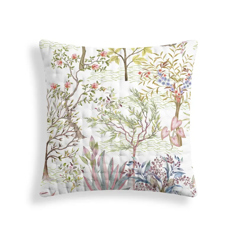 Funda de almohada acolchada estampada Alcudia