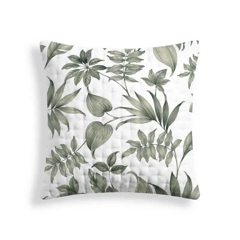 Funda de almohada acolchada estampada Ander