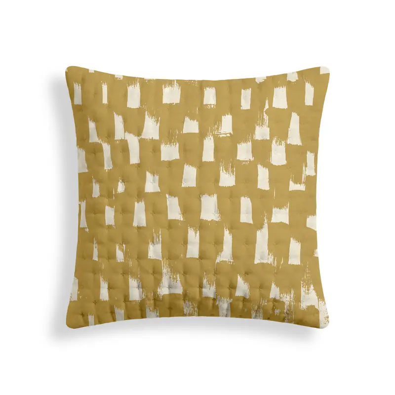 Funda de almohada acolchada estampada Artá