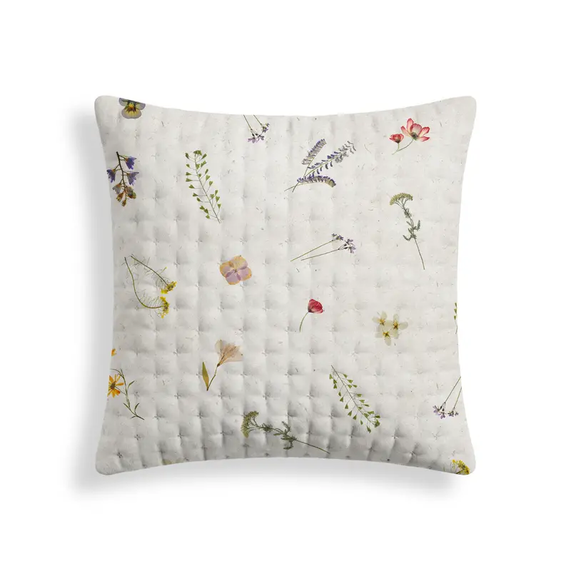 Funda de almohada acolchada estampada Miravet
