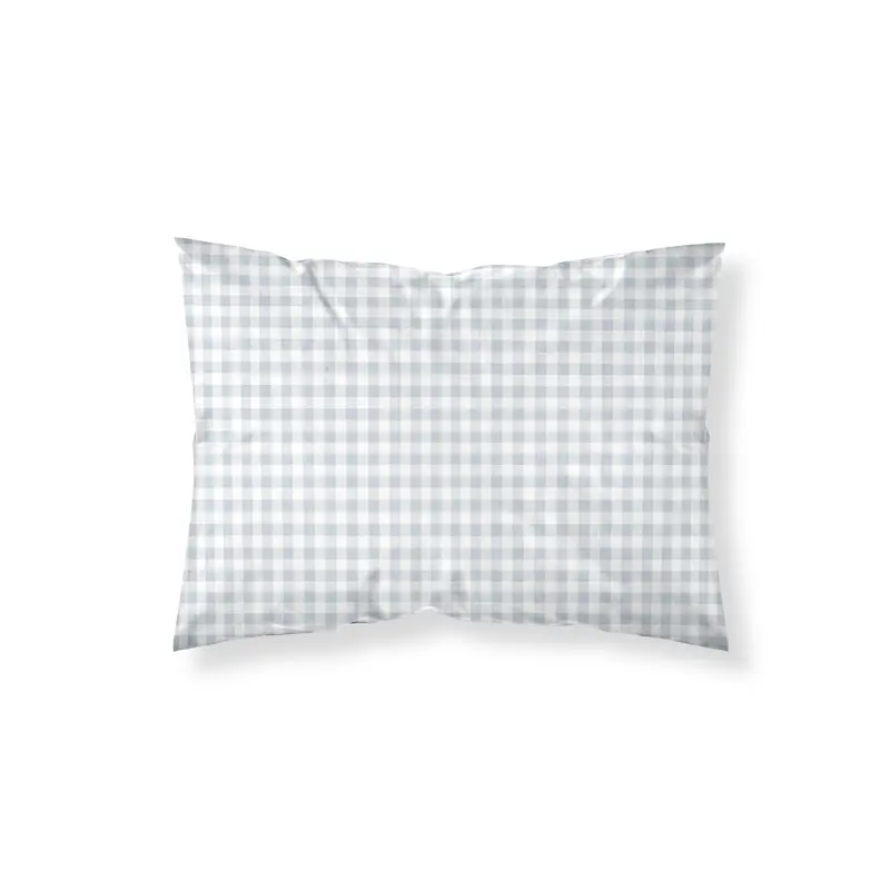 Funda de almohada Calafat Azul Claro percal 200 hilos