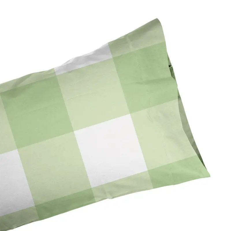 Funda de almohada Cuadro Scandi Pistacho