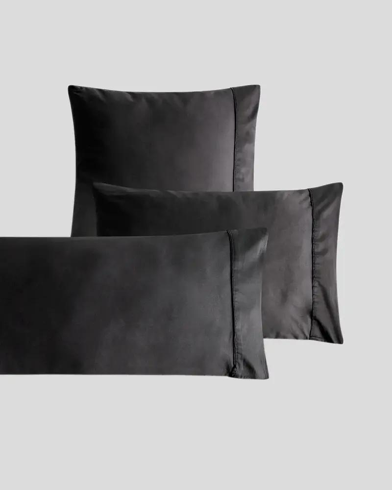 Funda de Almohada Don Algodon Satén 300 Hilos Elba Marengo