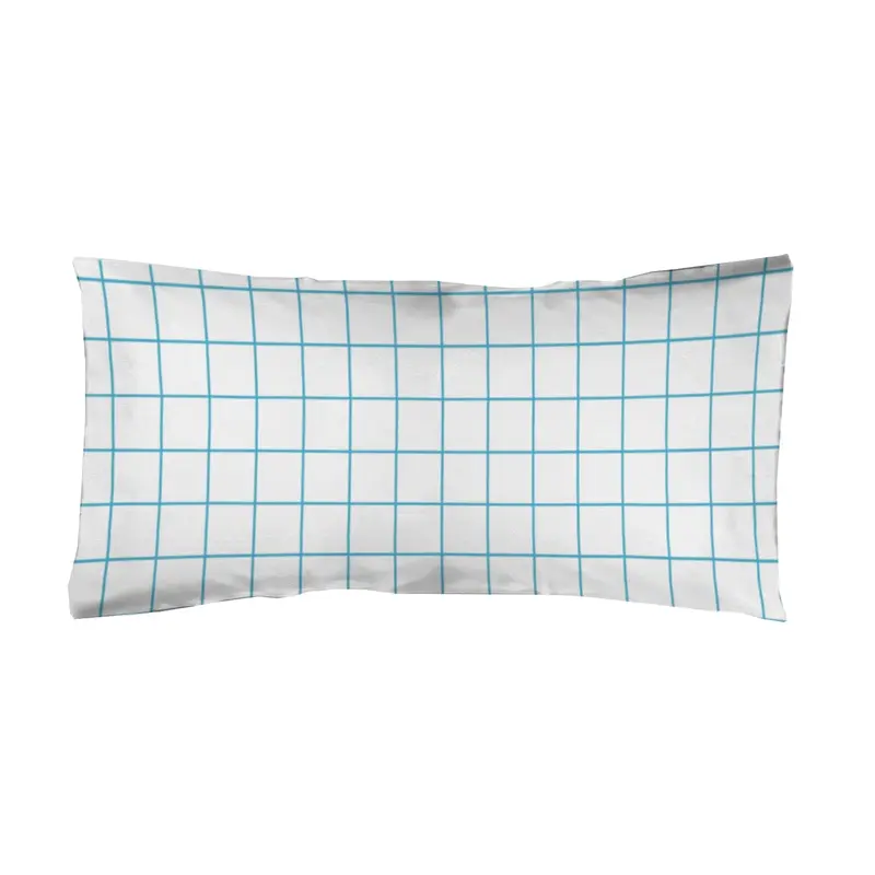 Funda de almohada estampada Cuadro Blue