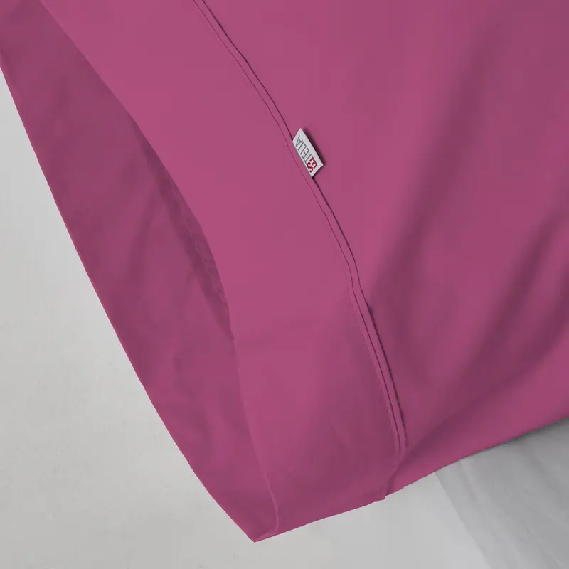 Funda de almohada fucsia
