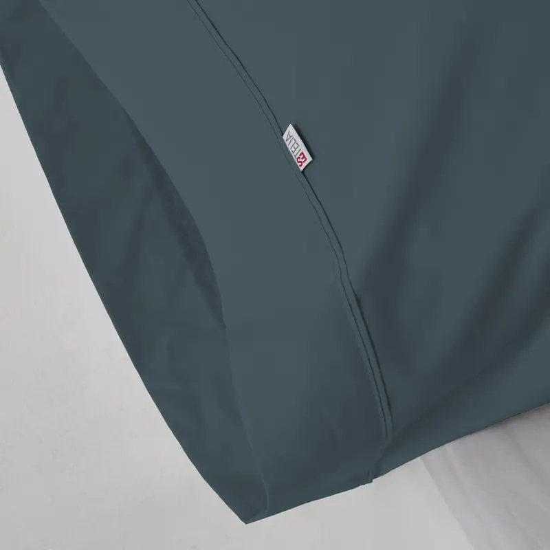 Funda de almohada gris
