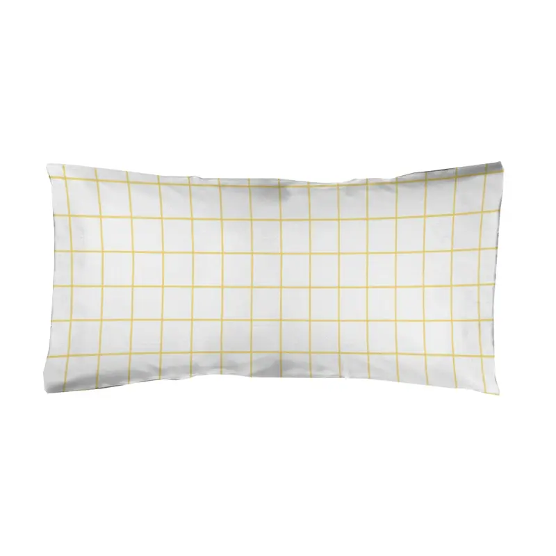 Funda de almohada Infantil estampada Cuadro Amarillo