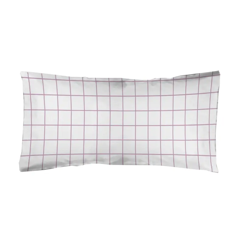 Funda de almohada Infantil estampada Cuadro Malva