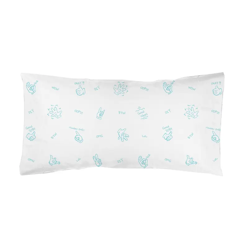 Funda de almohada Infantil estampada Hand