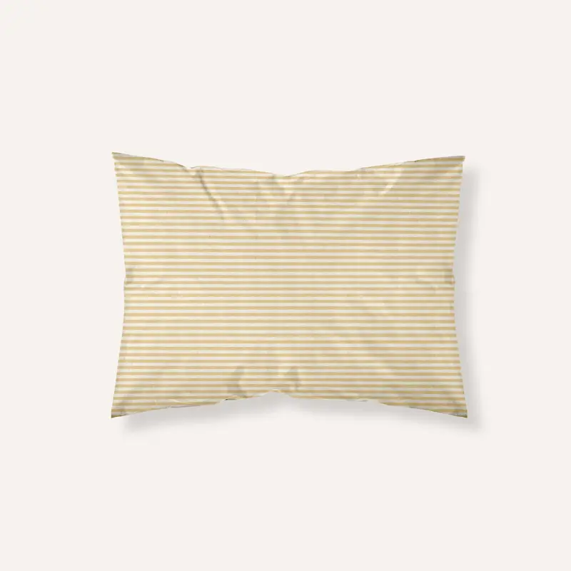 Funda de almohada jacquard Jávea mediana Amber Gold