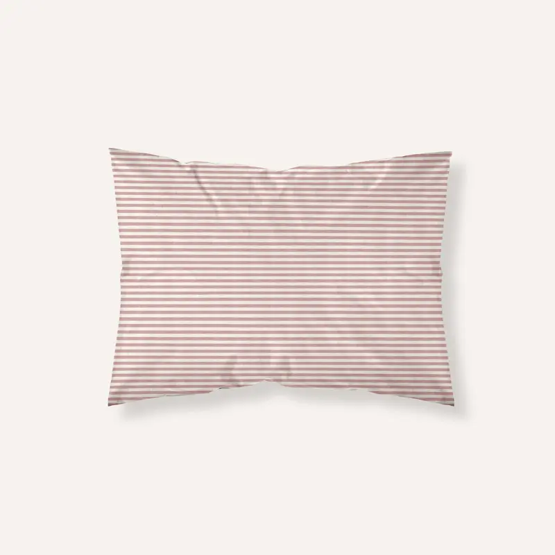 Funda de almohada jacquard Jávea mediana Granate