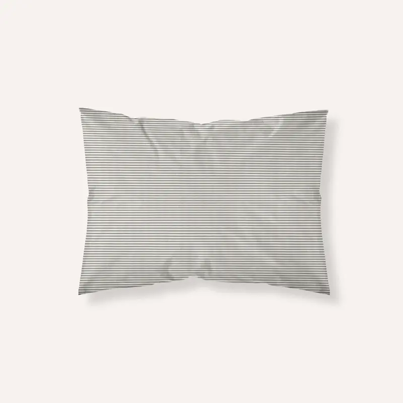 Funda de almohada jacquard Jávea pequeña Marengo