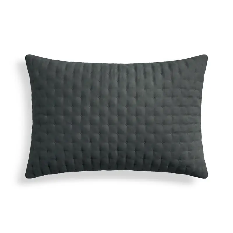Funda de almohada lisa acolchada Marengo 50x80 cm