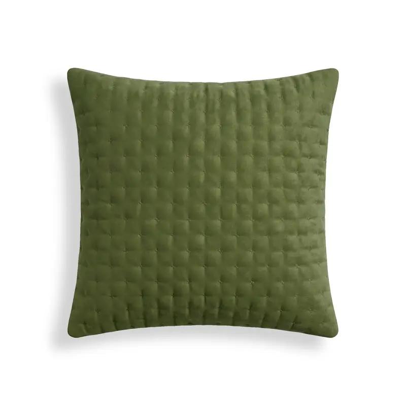 Funda de almohada lisa acolchada Trebol