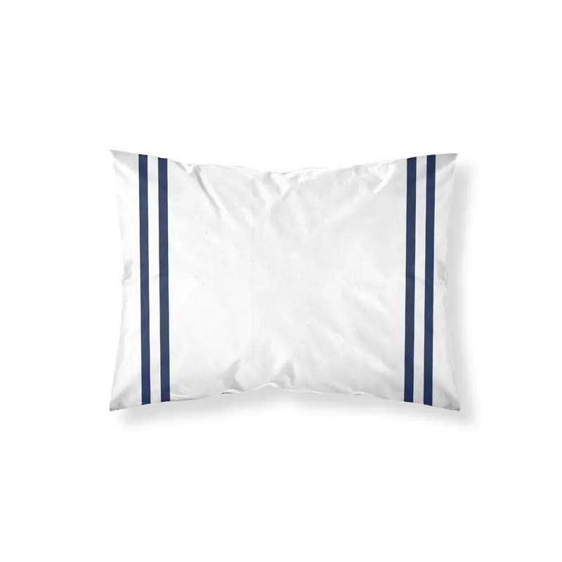Funda de almohada Oliva Azul percal 200 hilos